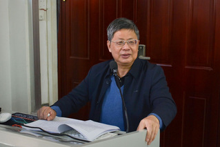 邱家明副校长莅临文传学院宣讲党...