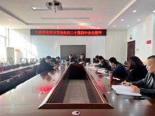 文传学院学习贯彻党的二十届四中...